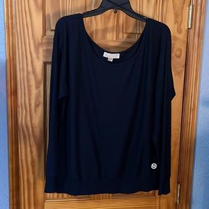 Soft, comfy dark blue Michael Kors shirt for sale